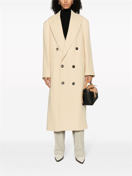 Long double-breasted coat AMI PARIS | FCO317WV0016718